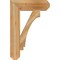 Ekena Millwork Imperial Craftsman Rough Sawn Bracket, Western Red Cedar, 6"W x 24"D x 36"H BKT06X24X36IMP04RWR - alternate 2